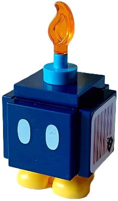 Preowned LEGO® Minifigure – Super Mario mar0139 Bob-omb Scanner Code w/Pink Lime and Lavend