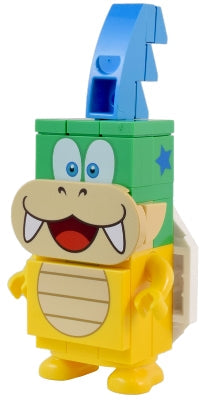 Preowned LEGO® Minifigure – Super Mario mar0169 Larry 4 Yellow 1 x 1 Bricks