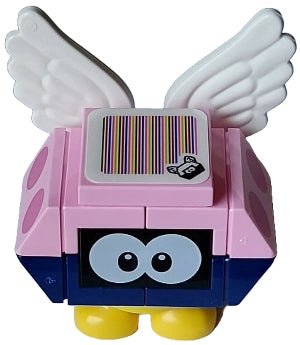 Preowned LEGO® Minifigure – Super Mario mar0193 Para-Biddybud - Bright Pink