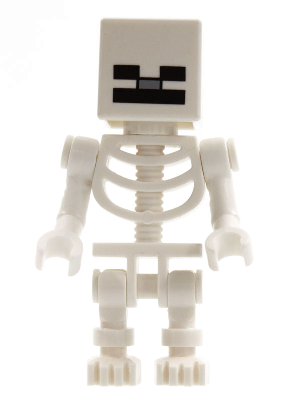 Preowned LEGO® Minifigure – Minecraft min011 Skeleton Minecraft