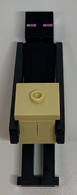 Preowned LEGO® Minifigure – Minecraft min014 Enderman Tan Block