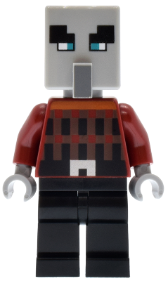 Preowned LEGO® Minifigure – Minecraft min195 (Illager (Pillager) - Narrow Eyes)