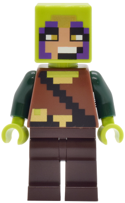 Preowned LEGO® Minifigure – Minecraft min205 (Jungle Ranger)