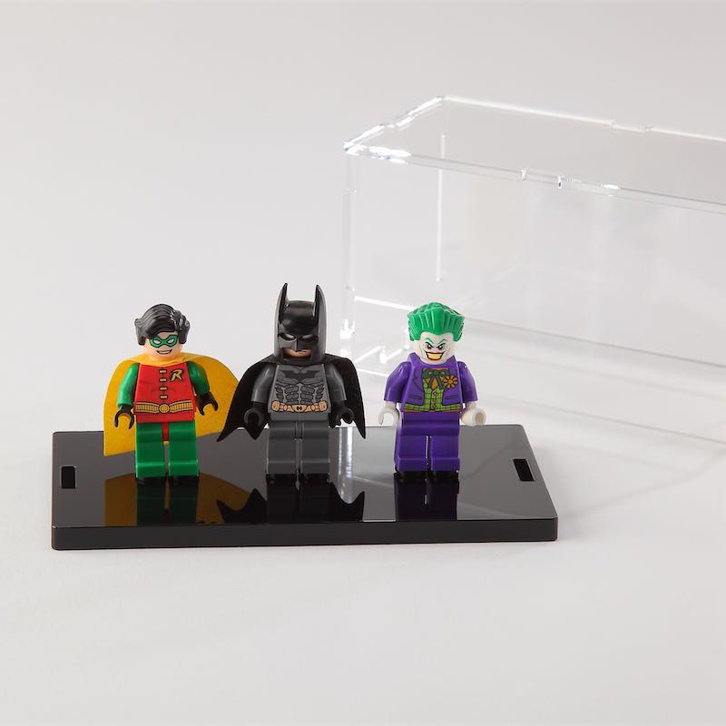 LEGO® Display – Tricked Out Bricks 3 Figure Display Case