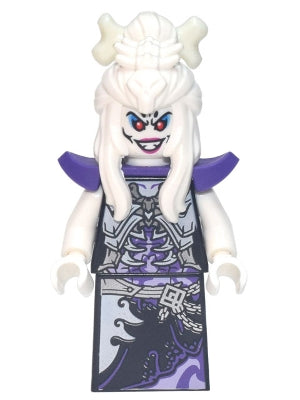 Preowned LEGO® Minifigure – Monkie Kid mk078 White Bone Demon Glow In Dark White Bone
