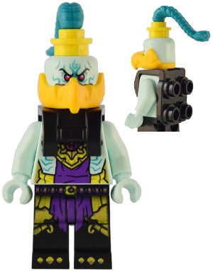 Preowned LEGO® Minifigure – Monkie Kid mk111 The Golden-Winged Eagle Black Neck Bracket w/H