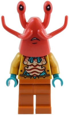 Preowned LEGO® Minifigure – Monkie Kid mk122 Shrimp Soldier