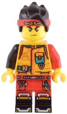 Preowned LEGO® Minifigure – Monkie Kid mk131 Monkie Kid Bright Light Orange Diving Suit