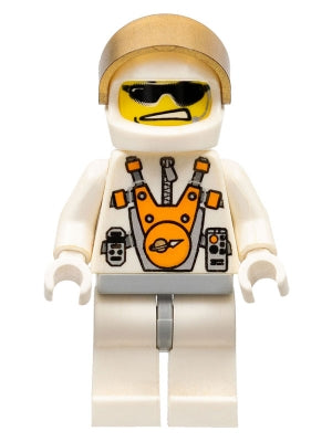 Preowned LEGO® Minifigure – Space mm004 Mars Mission Astronaut w/Helmet and Sunglasses Smir