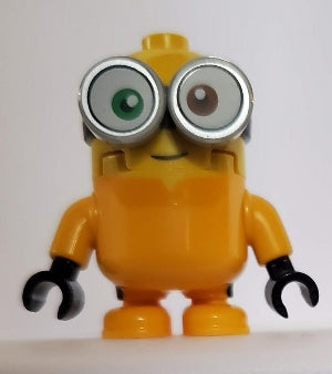 Preowned LEGO® Minifigure – Minions The Rise Of Gru mnn002 Minion Bob Orange Jumpsuit
