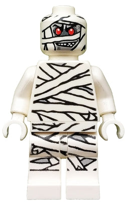 Preowned LEGO® Minifigure – Monster Fighters mof001a Mummy NON-Glow In Dark Pattern