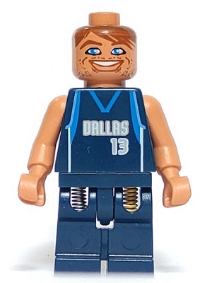 Preowned LEGO® Minifigure – Sports nba018 NBA Steve Nash Dallas Mavericks 13
