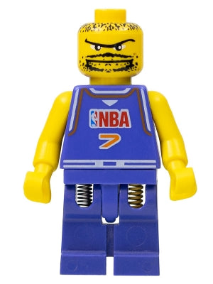 Preowned LEGO® Minifigure – Sports nba025 NBA Player Number 7
