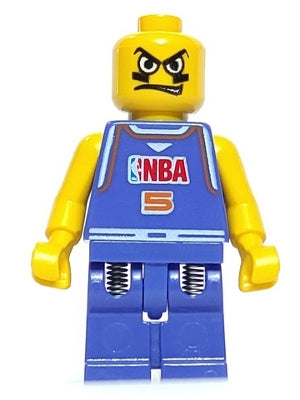 Preowned LEGO® Minifigure – Sports nba029 NBA Player Number 5