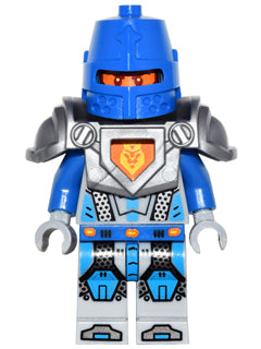 Preowned LEGO® Minifigure – NEXO KNIGHTS nex040 Royal Soldier/Kings Guard Blue Helmet w/Eye