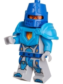 Preowned LEGO® Minifigure – NEXO KNIGHTS nex075 Royal Soldier/Kings Guard Blue Helmet w/Eye