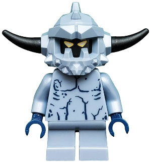 Preowned LEGO® Minifigure – NEXO KNIGHTS nex108 Stone Monster Short Legs Spiked Headgear