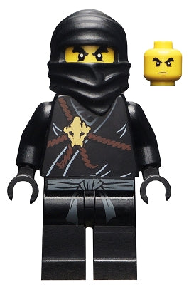 Preowned LEGO® Minifigure – NINJAGO njo0006 Cole The Golden Weapons