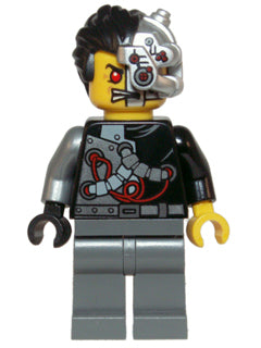 Preowned LEGO® Minifigure – NINJAGO njo0088 Cyrus Borg (OverBorg) Rebooted