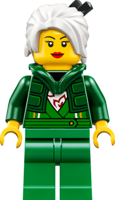 Preowned LEGO® Minifigure – NINJAGO njo0949 (Harumi - Sons of Garmadon, Hood)