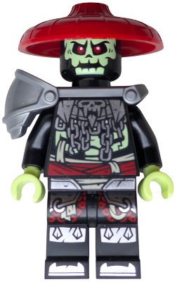 Preowned LEGO® Minifigure – NINJAGO njo0962 (Bone Knight - Conical Hat)