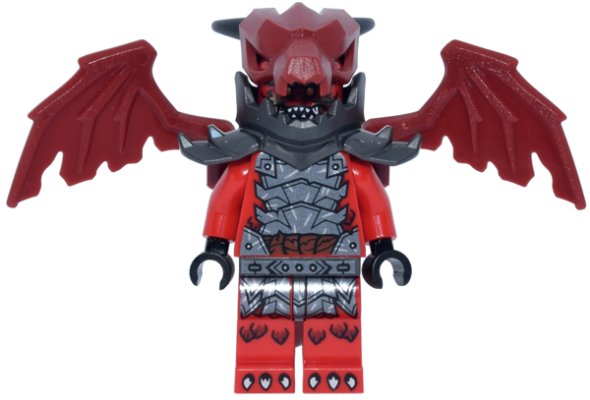 Preowned LEGO® Minifigure – NINJAGO njo0963 (Tyr - Red Torso and Legs)