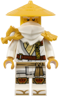 Preowned LEGO® Minifigure – NINJAGO njo0984 (Wu Sensei - Legends)