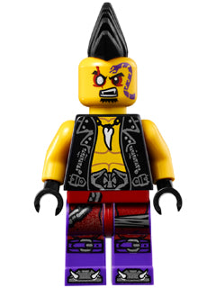 Preowned LEGO® Minifigure – NINJAGO njo0134 Eyezor Dark Purple Legs