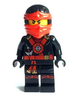 Preowned LEGO® Minifigure – NINJAGO njo0148 Kai (Deepstone Armor) Possession No Shoulder Arm