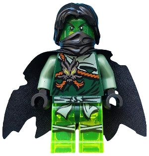 Preowned LEGO® Minifigure – NINJAGO njo0163 Morro Black Tattered Cape