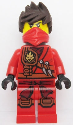 Preowned LEGO® Minifigure – NINJAGO njo0187 Kai Tournament of Elements Scabbard Tousled Hair