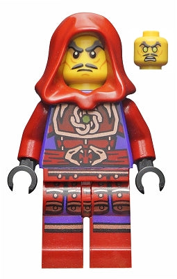 Preowned LEGO® Minifigure – NINJAGO njo0188 Clouse Skybound Hood