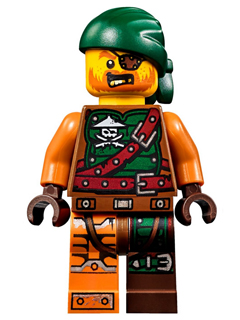 Preowned LEGO® Minifigure – NINJAGO njo0196 Bucko
