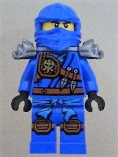 Preowned LEGO® Minifigure – NINJAGO njo0216 Jay (Jungle Robe) Tournament of Elements w/Armor