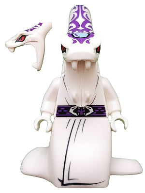 Preowned LEGO® Minifigure – NINJAGO njo0220 Pythor Chumsworth White