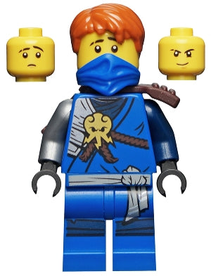 Preowned LEGO® Minifigure – NINJAGO njo0224 Jay (Honor Robe) Day of the Departed Hair Blue M