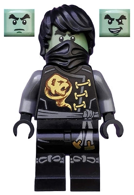 Preowned LEGO® Minifigure – NINJAGO njo0242 Cole Skybound Ghost Hair
