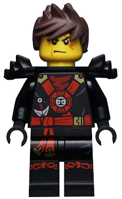 Preowned LEGO® Minifigure – NINJAGO njo0261 Kai (Deepstone Armor) Possession Hair