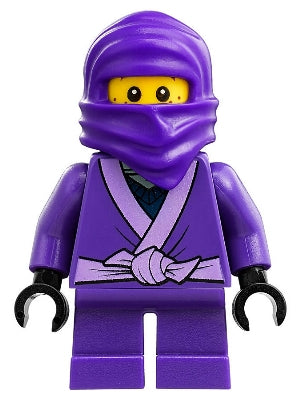 Preowned LEGO® Minifigure – NINJAGO njo0263 Lil Nelson Dark Purple Robe