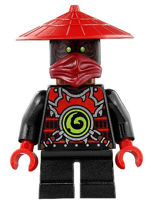 Preowned LEGO® Minifigure – NINJAGO njo0264 Stone Army Scout Red Face