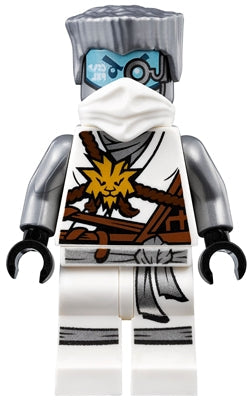Preowned LEGO® Minifigure – NINJAGO njo0266 Zane (Honor Robe) Day of the Departed Hair White