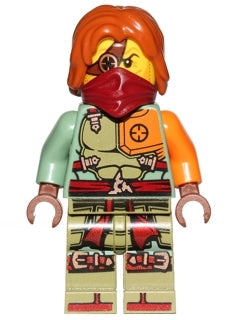 Preowned LEGO® Minifigure – NINJAGO njo0269 Ronin Hair