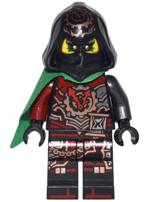 Preowned LEGO® Minifigure – NINJAGO njo0291 Time Twin Old (Krux/Acronix)