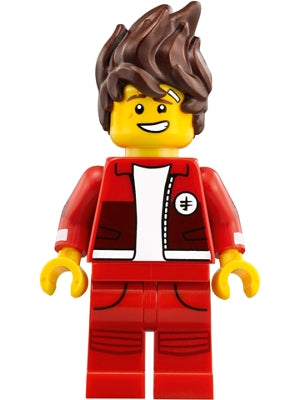 Preowned LEGO® Minifigure – The LEGO NINJAGO Movie njo0327 Kai The LEGO NINJAGO Movie Hair R