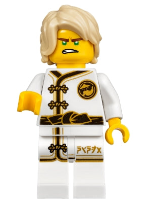 Preowned LEGO® Minifigure – The LEGO® NINJAGO Movie njo0347 Lloyd White Wu-Cru Training Gi
