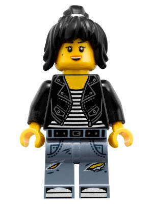 Preowned LEGO® Minifigure – The LEGO NINJAGO Movie njo0355 Nya Leather Jacket and Jeans High