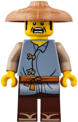 Preowned LEGO® Minifigure – The LEGO® NINJAGO Movie njo0411 Ray Conical Hat