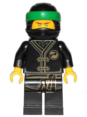 Preowned LEGO® Minifigure – NINJAGO njo0425 Lloyd Black Wu-Cru Training Gi Head Wrap