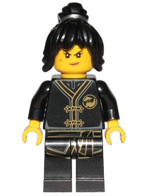 Preowned LEGO® Minifigure – NINJAGO njo0433 Nya Black Wu-Cru Training Gi