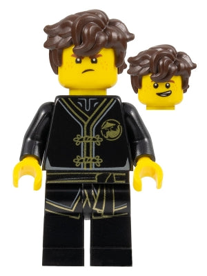 Preowned LEGO® Minifigure – NINJAGO njo0448 Jay Dark Brown Hair